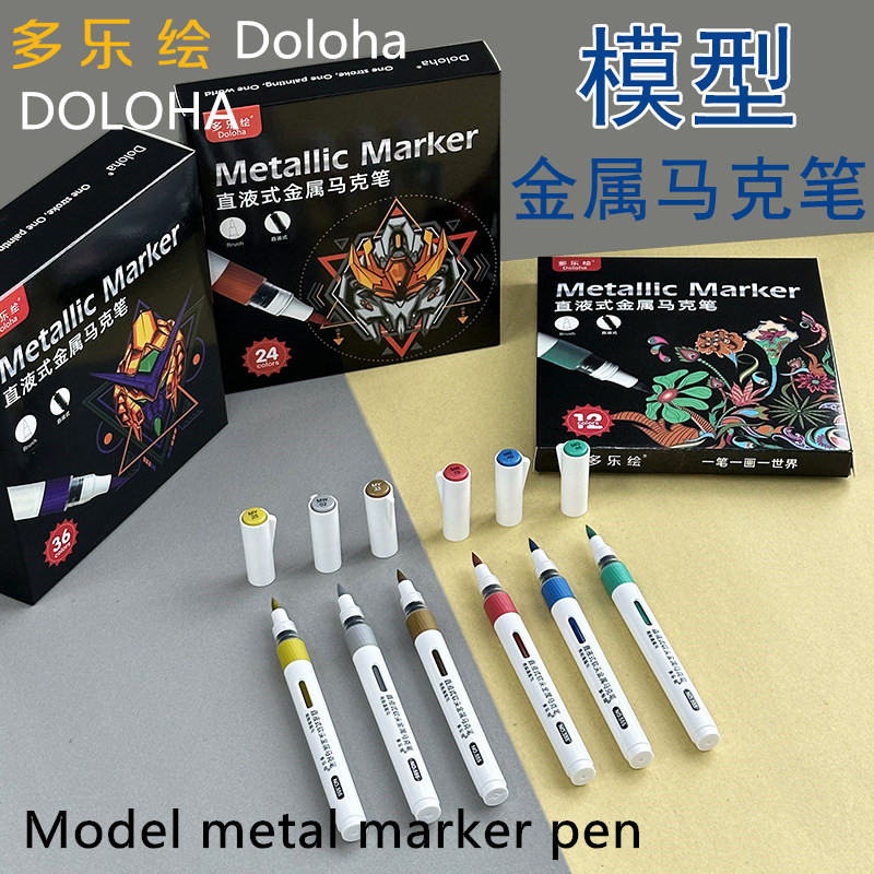 3D Printer Stand - Caneta Marcadora Metálica DOLOHA com Tinta