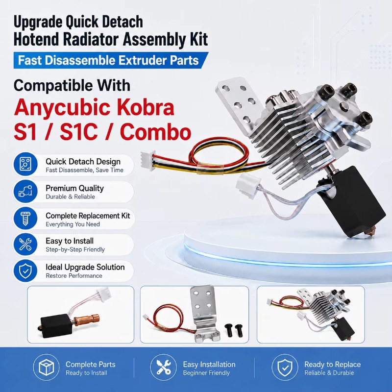 Hotend Assembly - Kit de Montagem de Radiador Hotend