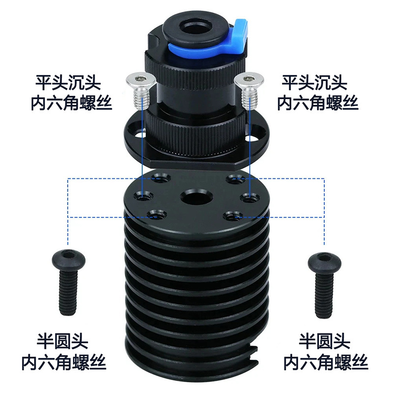 Printer Nozzle - Bico de Cerâmica Resistente a Altas