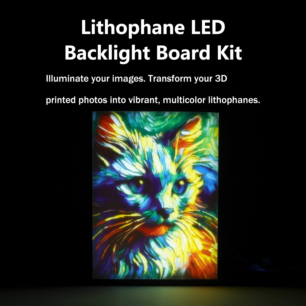 KC010 Lithophane CMYK PLAFilam - Fdm Printer avaliação e preço
