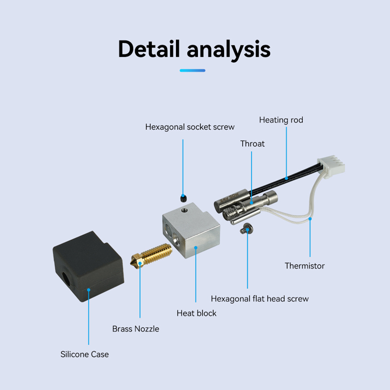 Para anycubic kobra s1 hotend  - Hotend Assembly avaliação e preço