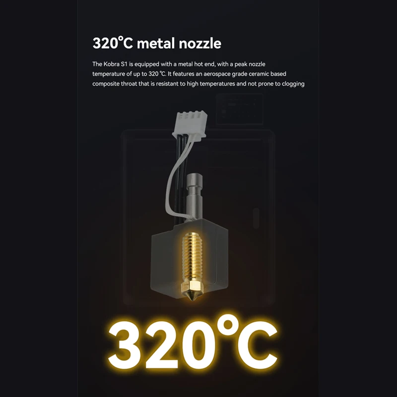 Para anycubic kobra s1 hotend  - Hotend Assembly avaliação e preço