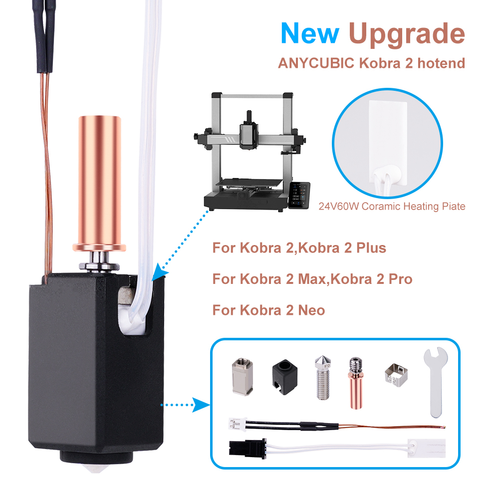 Kit Hotend para Anycubic Kobra - Hotend Assembly avaliação e preço