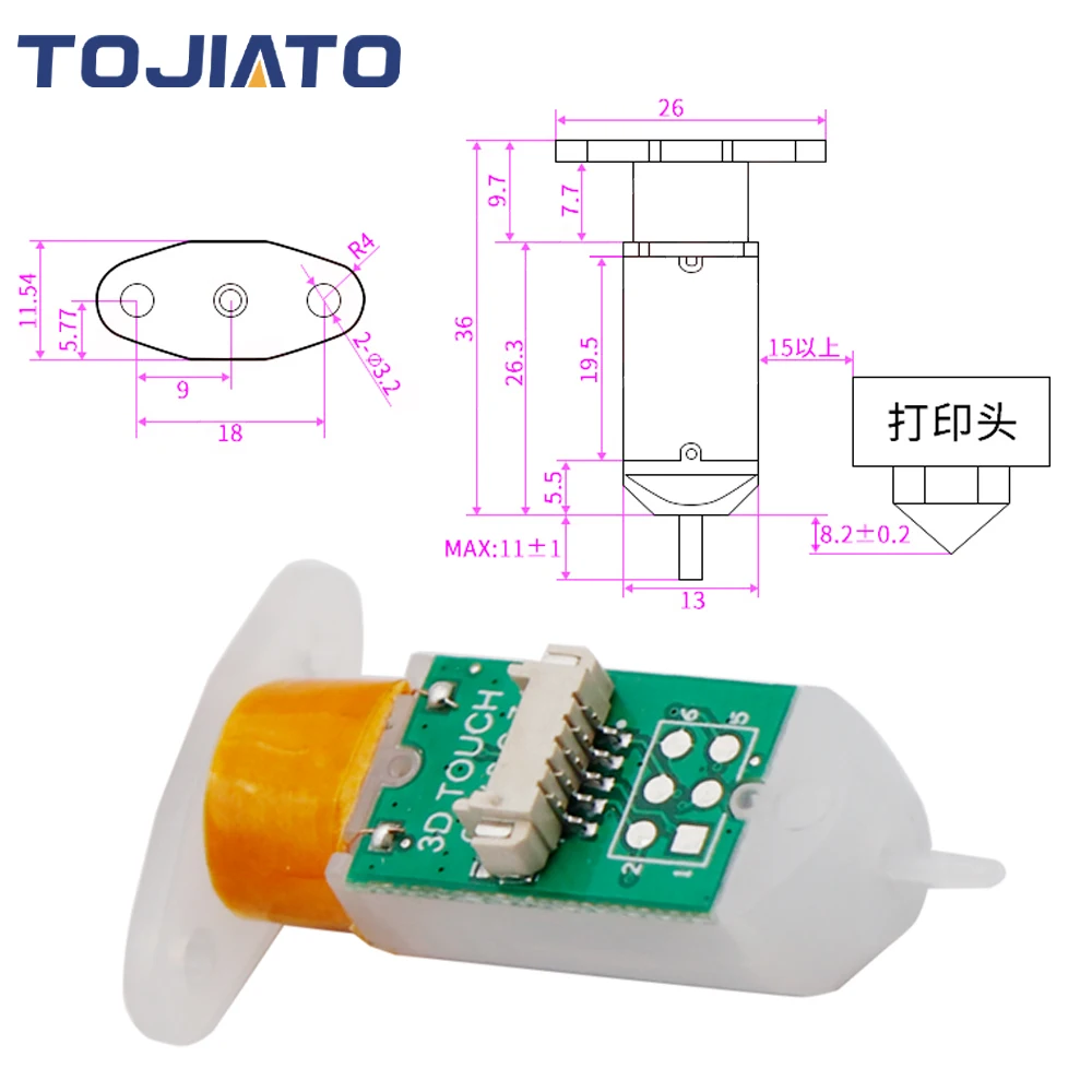 Sensor de Toque 3D para Nivela - Bltouch avaliação e preço