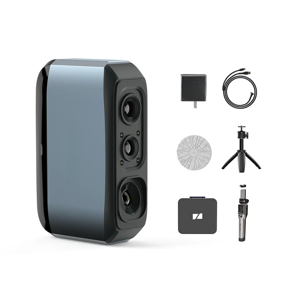 Scanner 3D Portátil de Luz Azu - Handheld 3D Scanner High Precision avaliação e preço