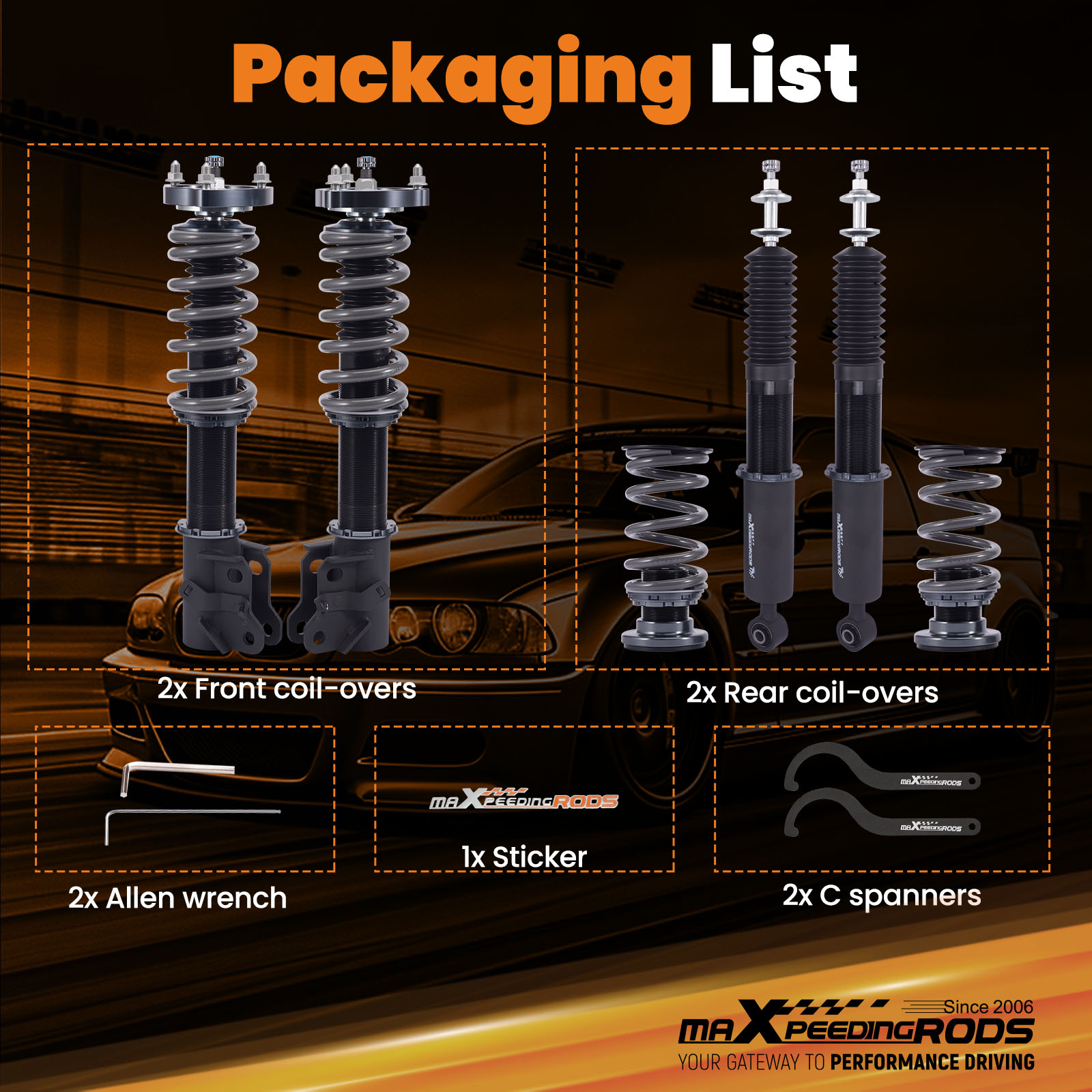 Coilover para honda civic 2006 - Fdm Printer avaliação e preço