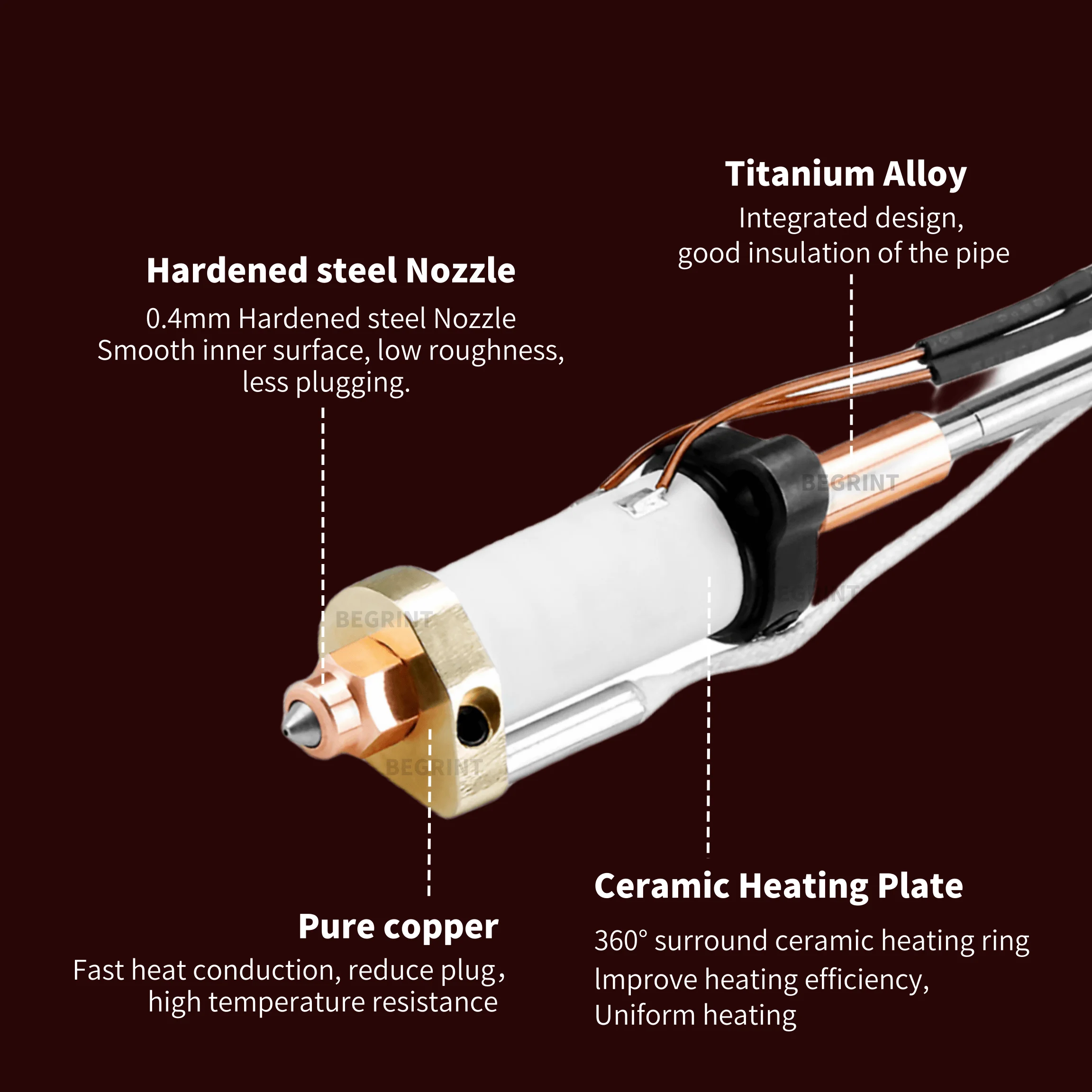 Kit de Aquecedor Cerâmico de A - Hotend Assembly avaliação e preço