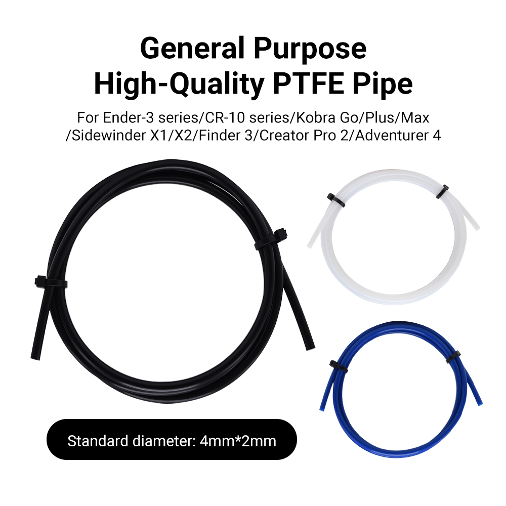Tubo ptfe de 1m, 2x4mm, extrus - Tpu Filament avaliação e preço